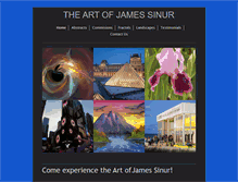 Tablet Screenshot of james-sinur.com